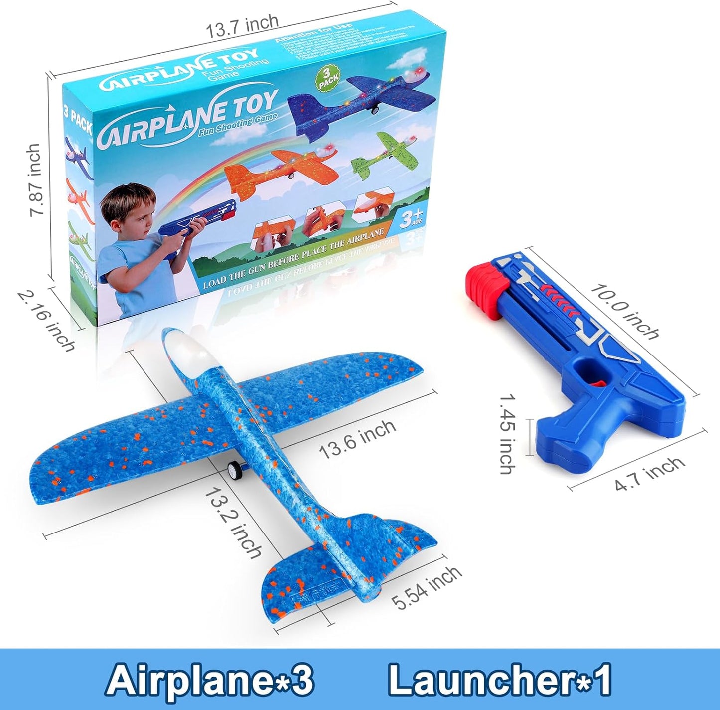 LED Foam Plane Fun Pack