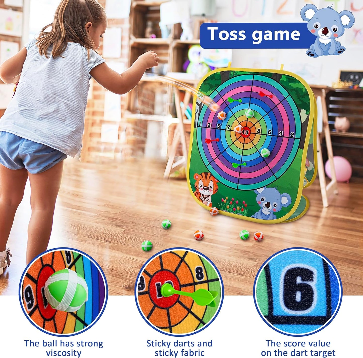 Fun Animal Toss Game Set
