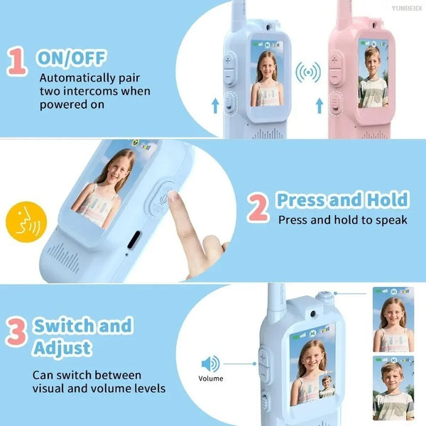 Fun Kids Walkie Talkies Set