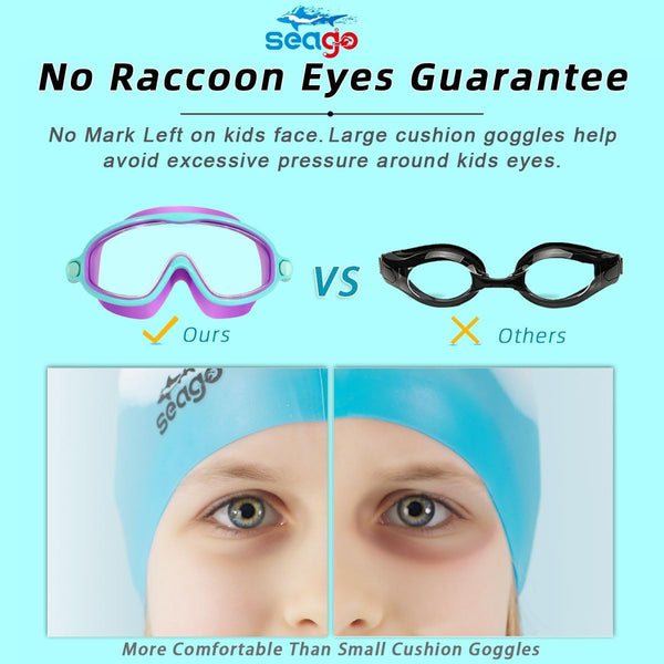 Seago Swim Goggles for Kids