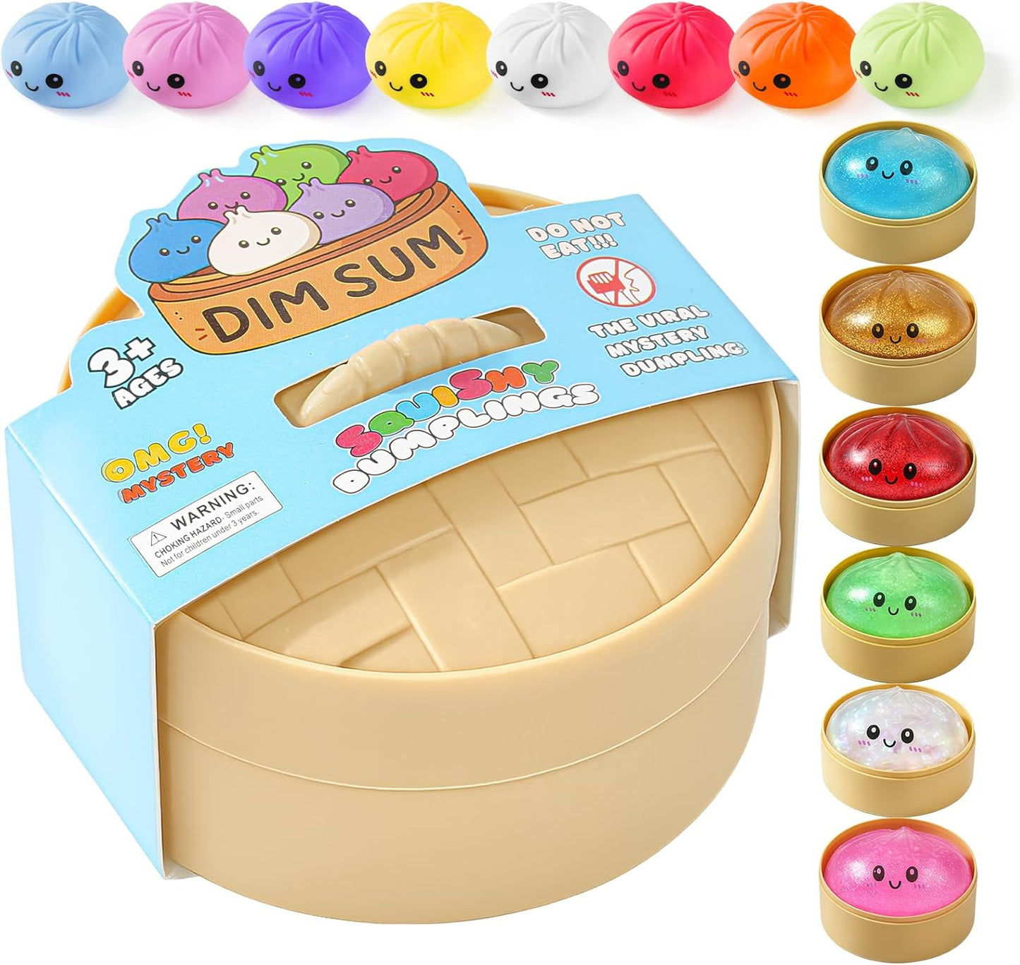 Mystery Squishy Dumpling Box