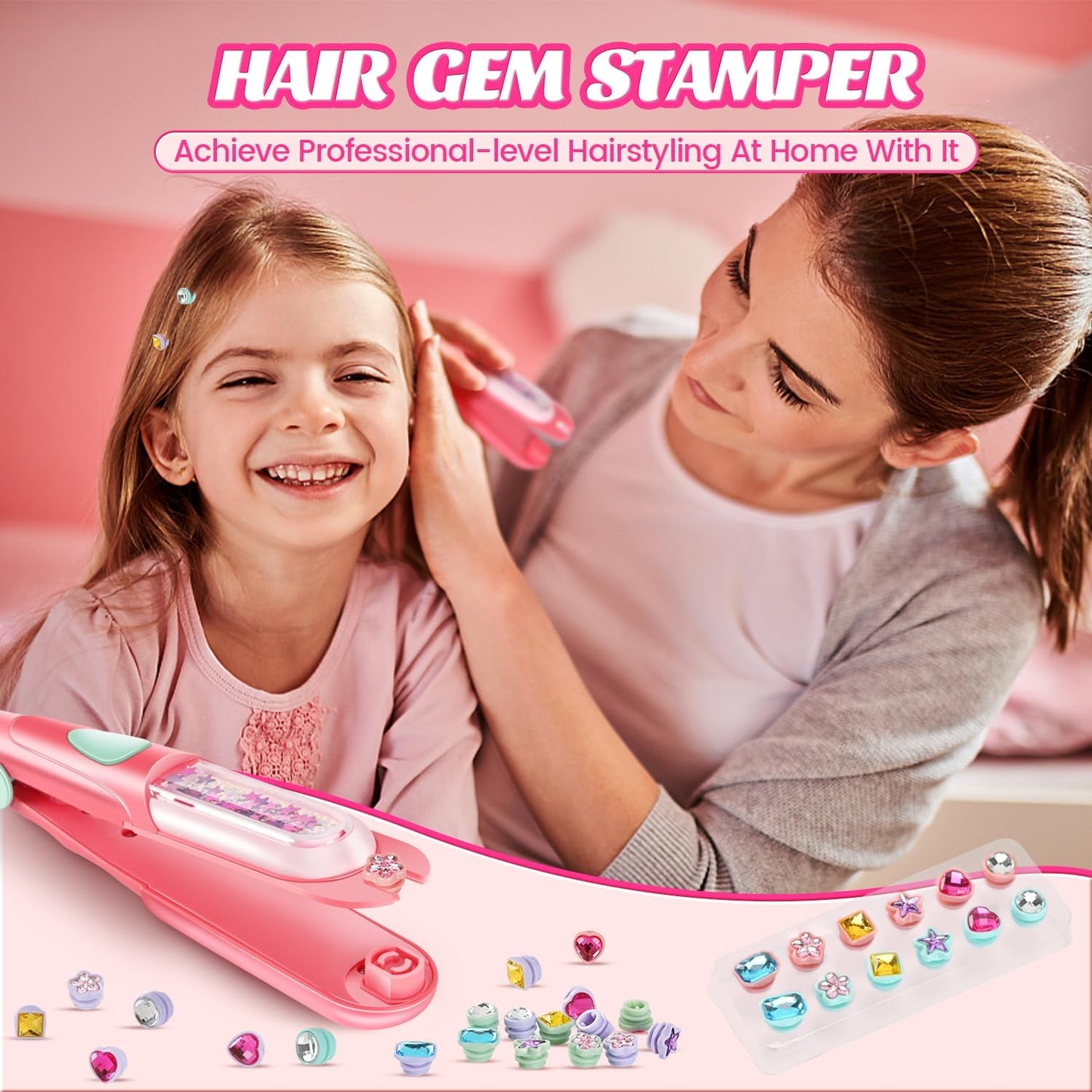 Sparkle Hair Gem Stamper Kit
