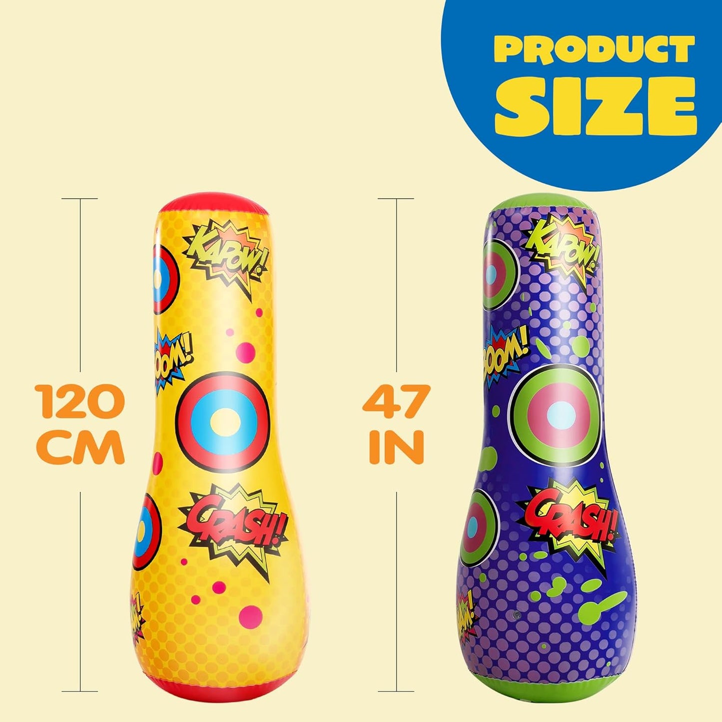 Fun Bounce-Back Punching Bags