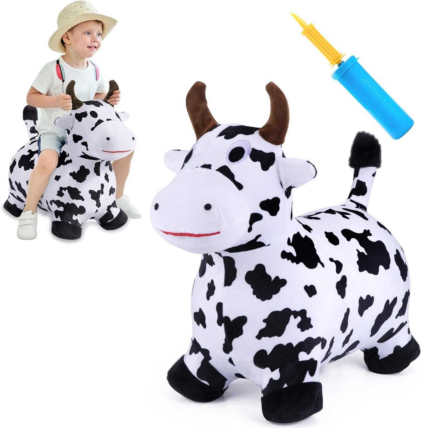 Bouncy Pals Hopping Cow