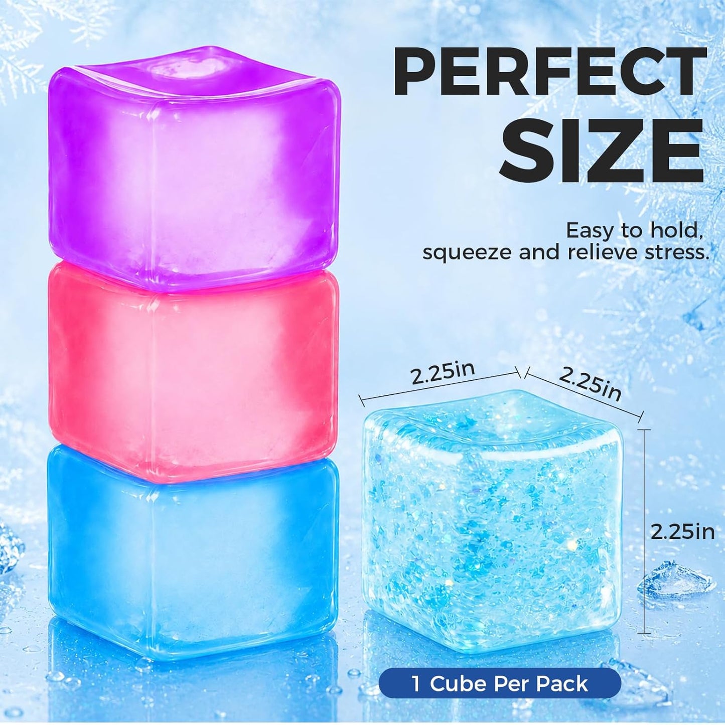 Ice Cube Squishy Toy