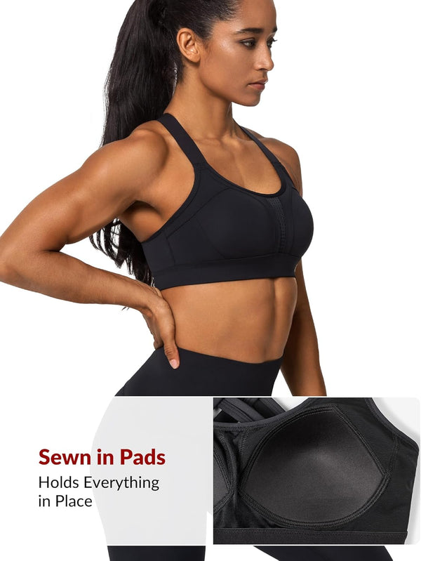 Yvette Criss Cross Sports Bra