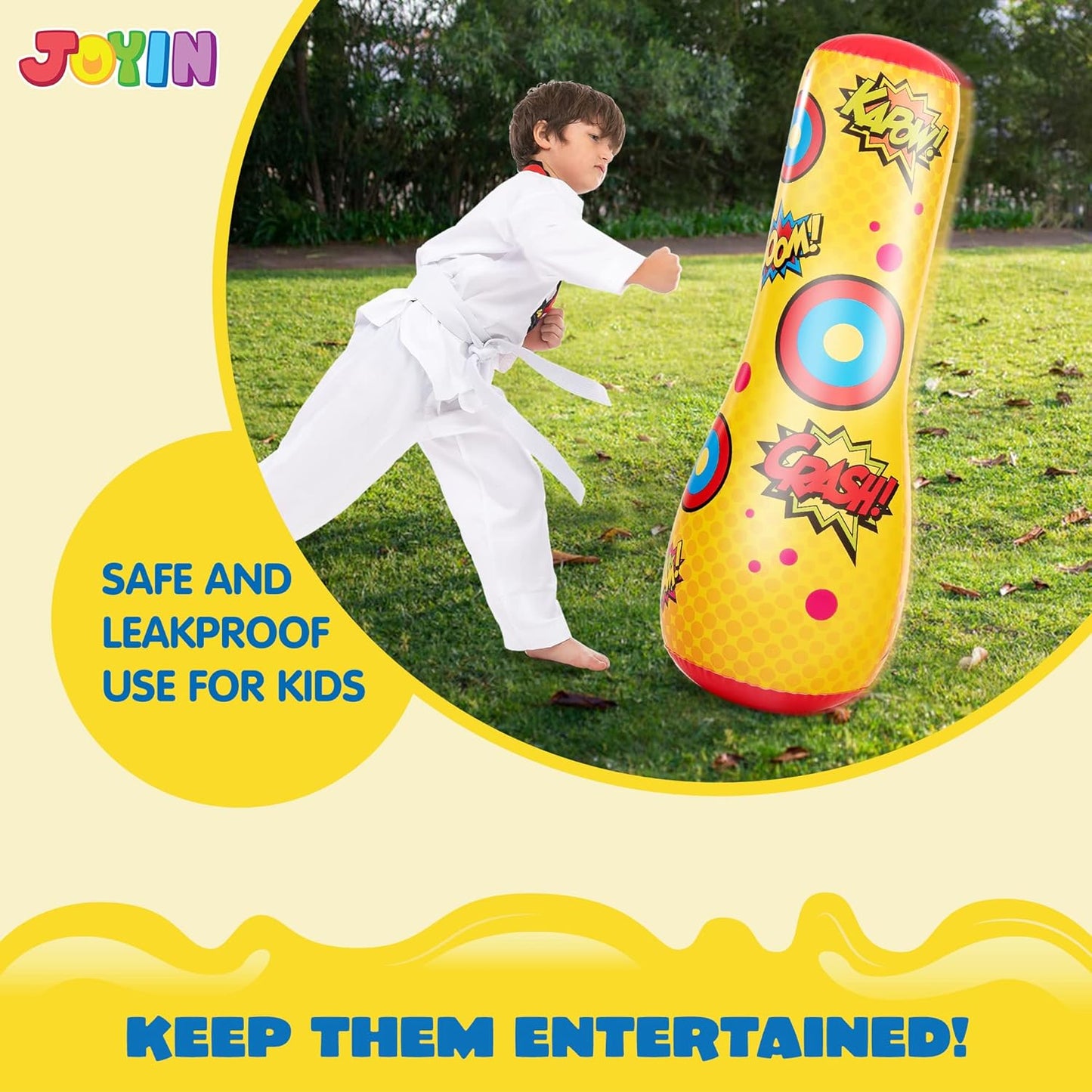 Fun Bounce-Back Punching Bags