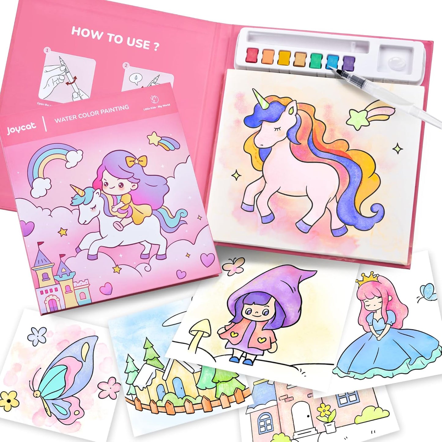 JoyCat Magical Pony Watercolor Fun