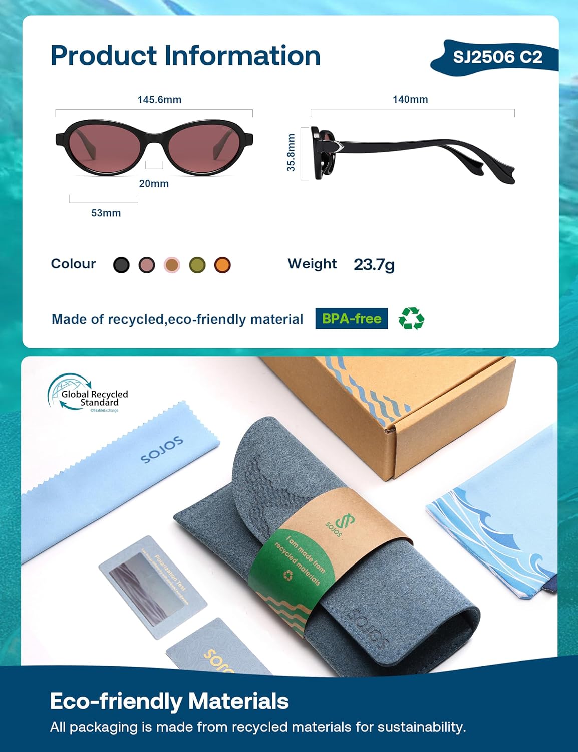 Eco-Friendly Polarized Sunglasses