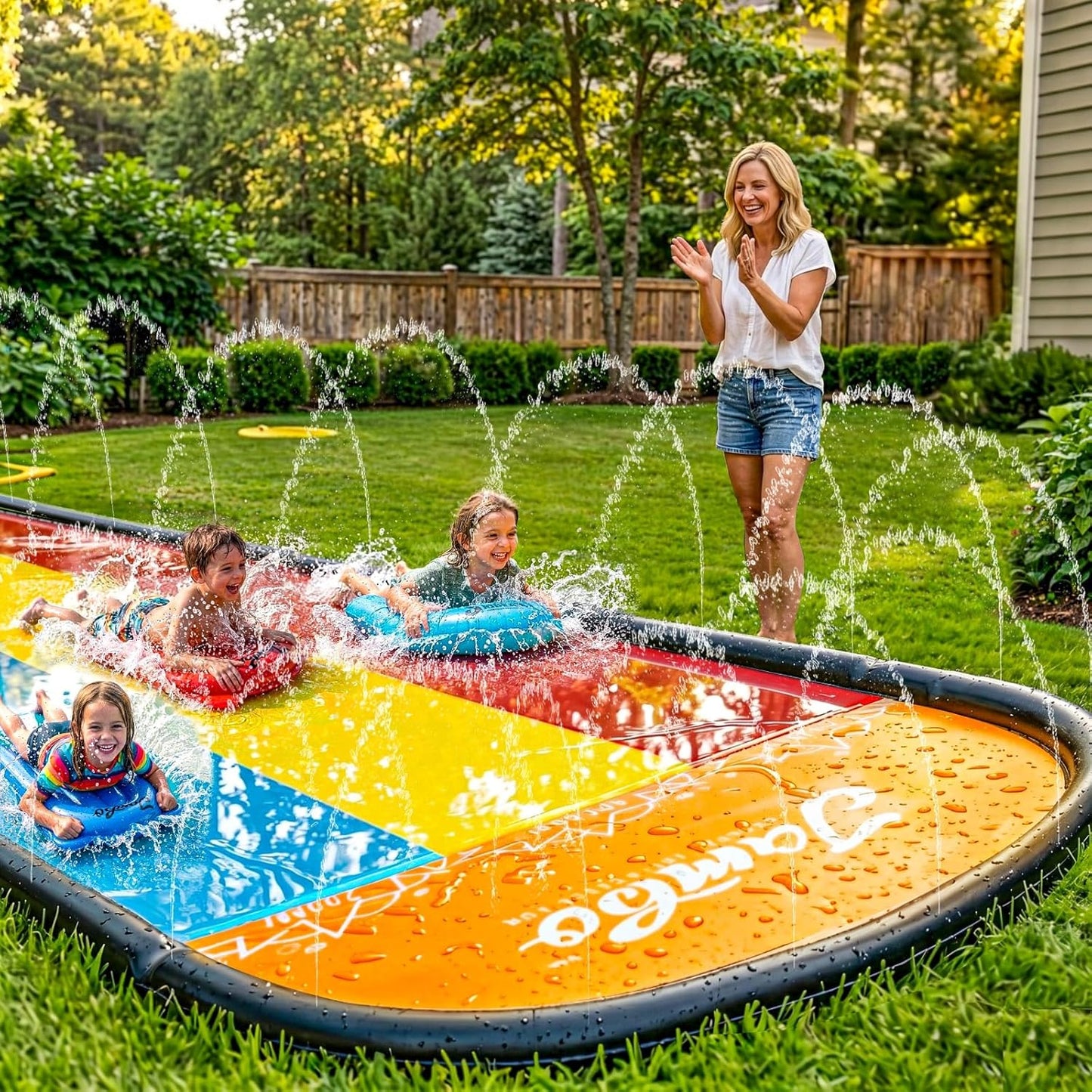 JAMBO Splash & Slide Fun