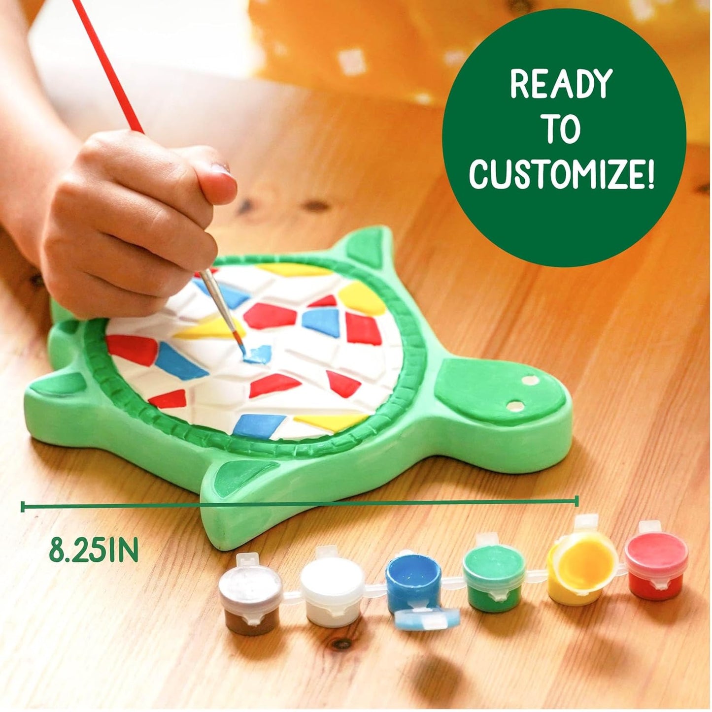 Turtle Mosaic Art Kit for Kids