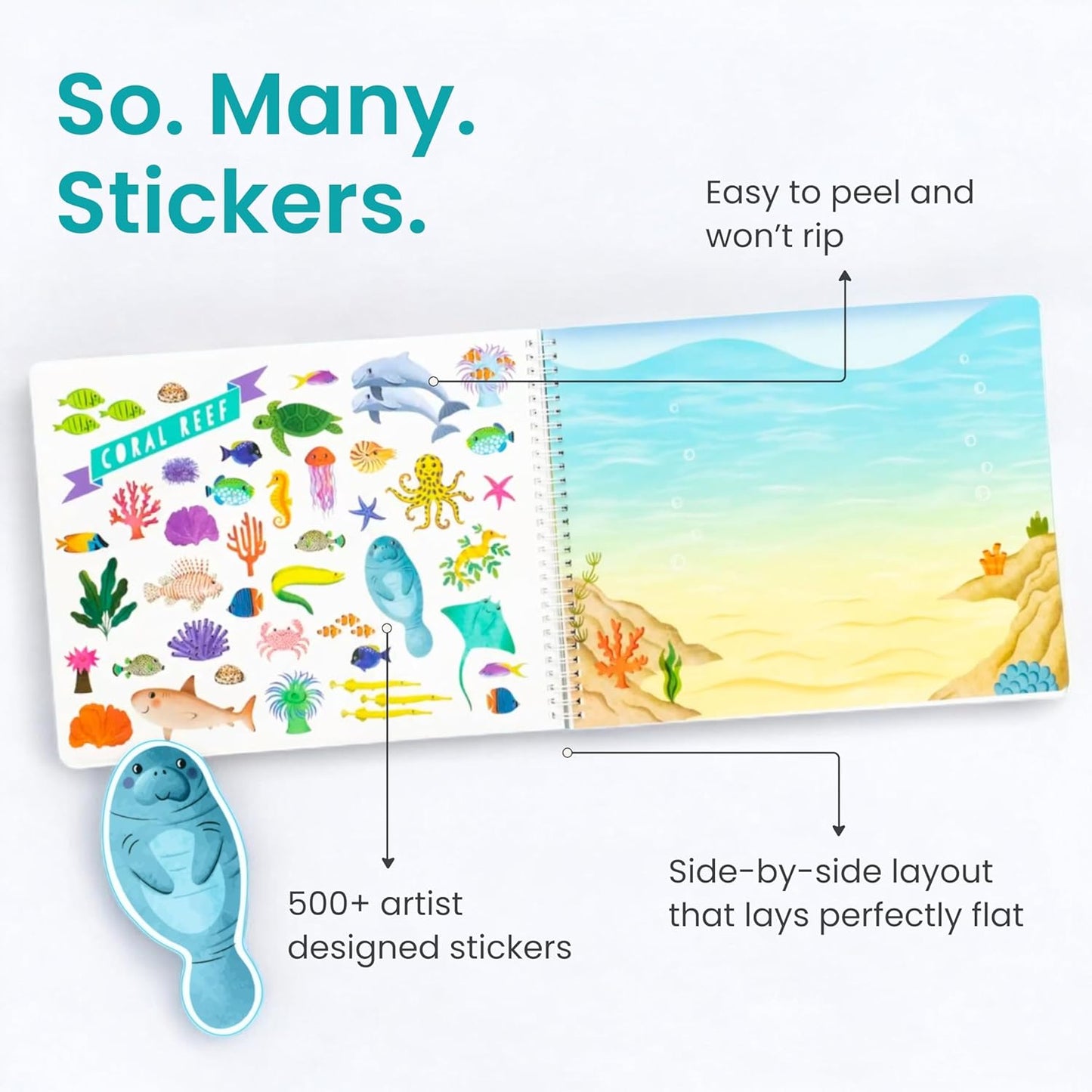 CUPKIN Animal Adventure Stickers
