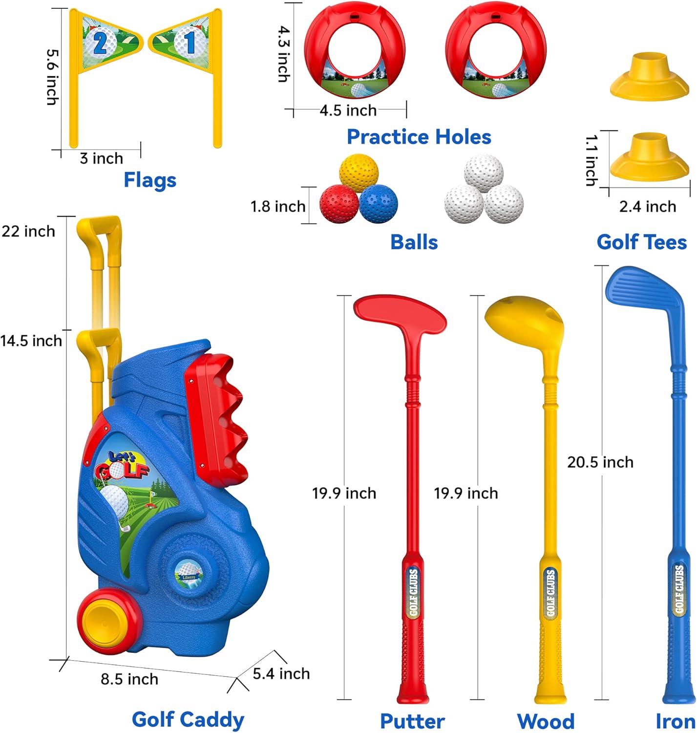 Fun Toddler Golf Set