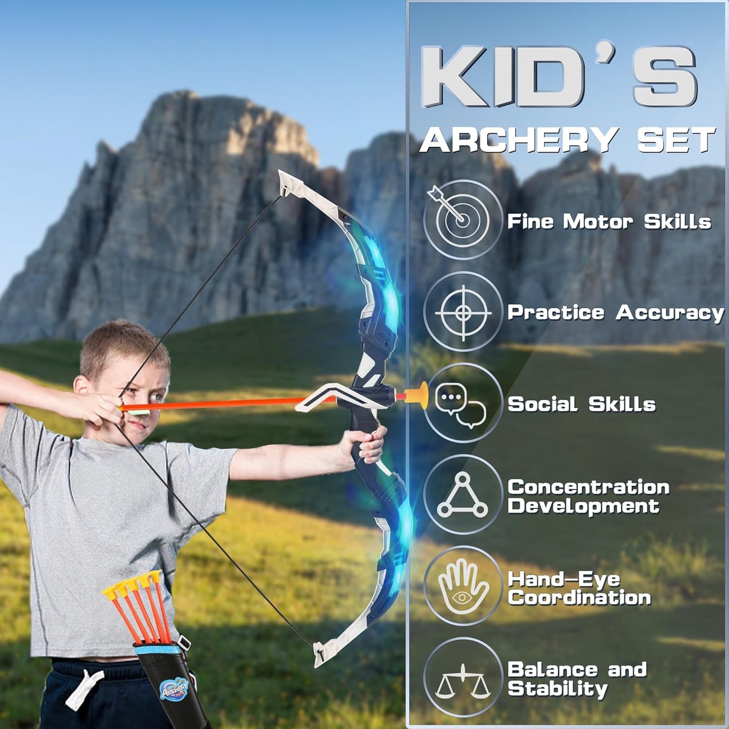 Light-Up Archery Adventure Set