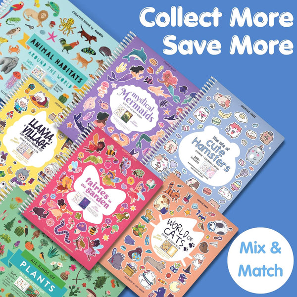 CUPKIN Animal Adventure Stickers