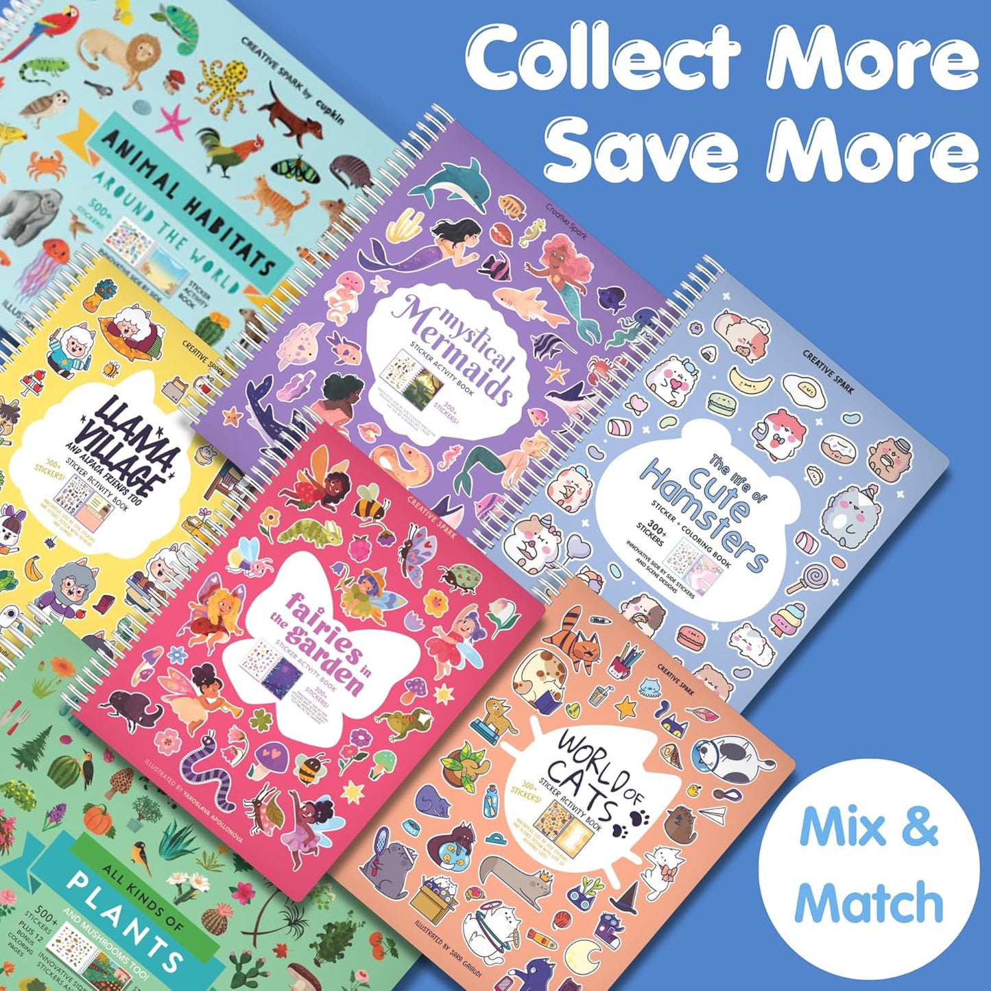 CUPKIN Animal Adventure Stickers