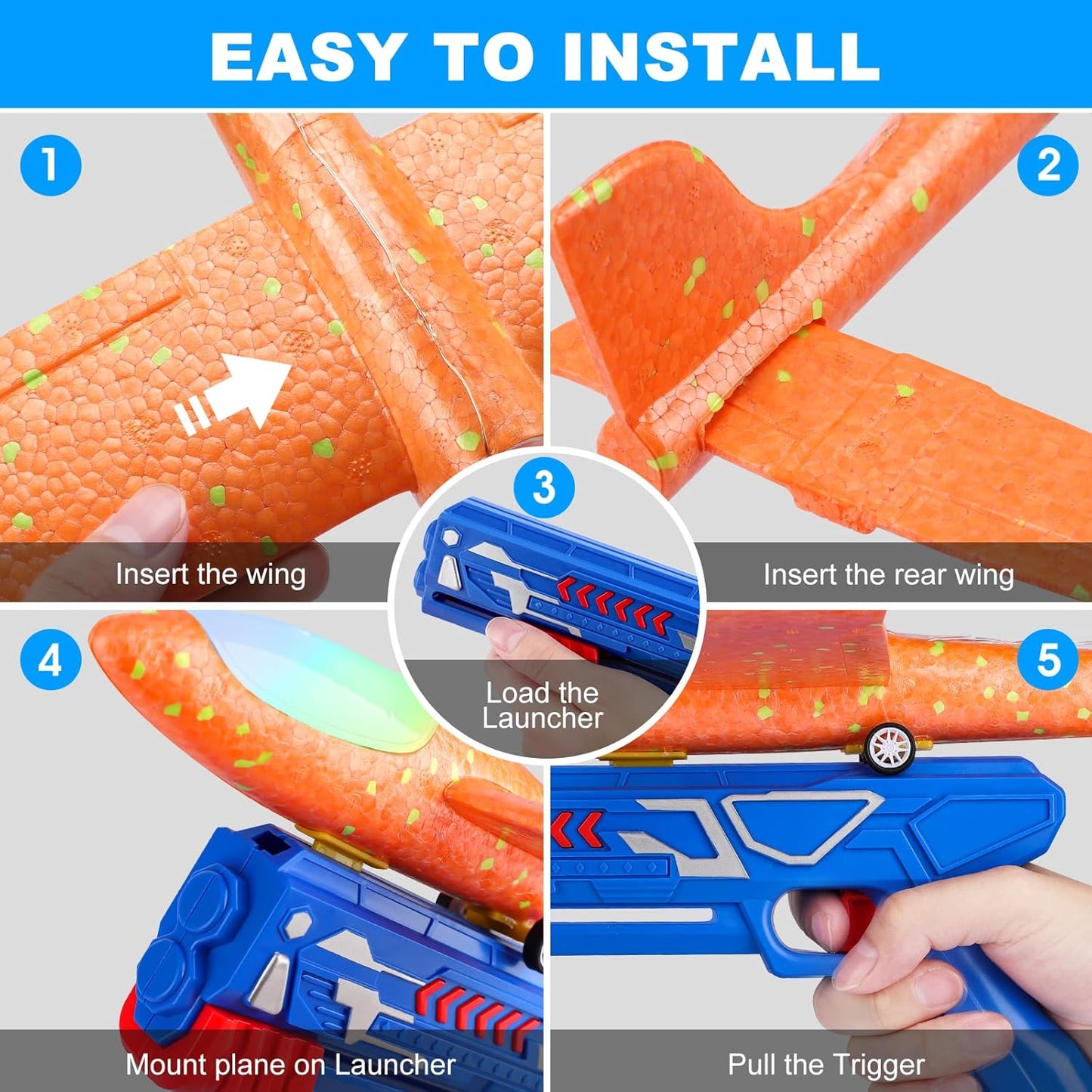 LED Foam Plane Fun Pack