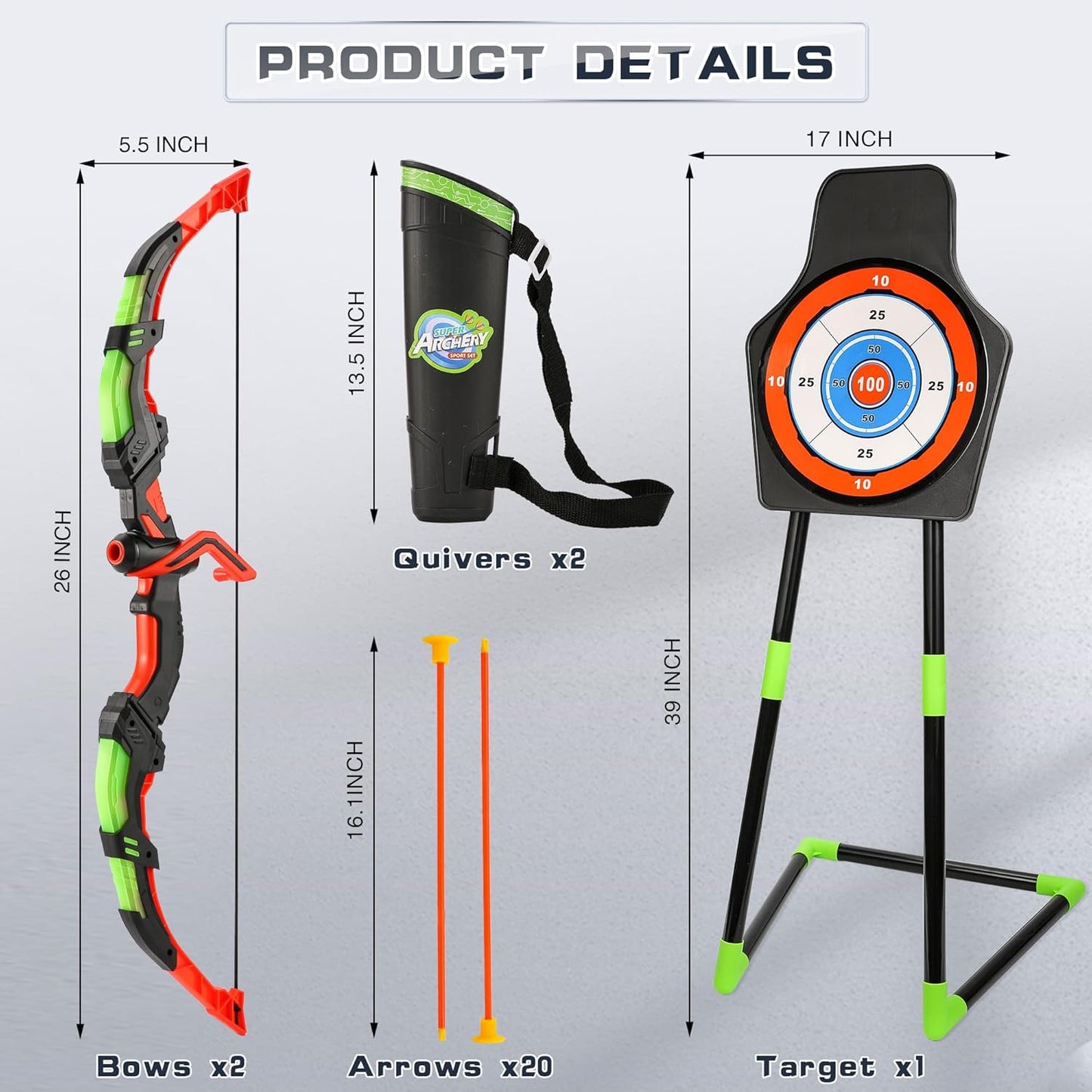 Light-Up Archery Adventure Set