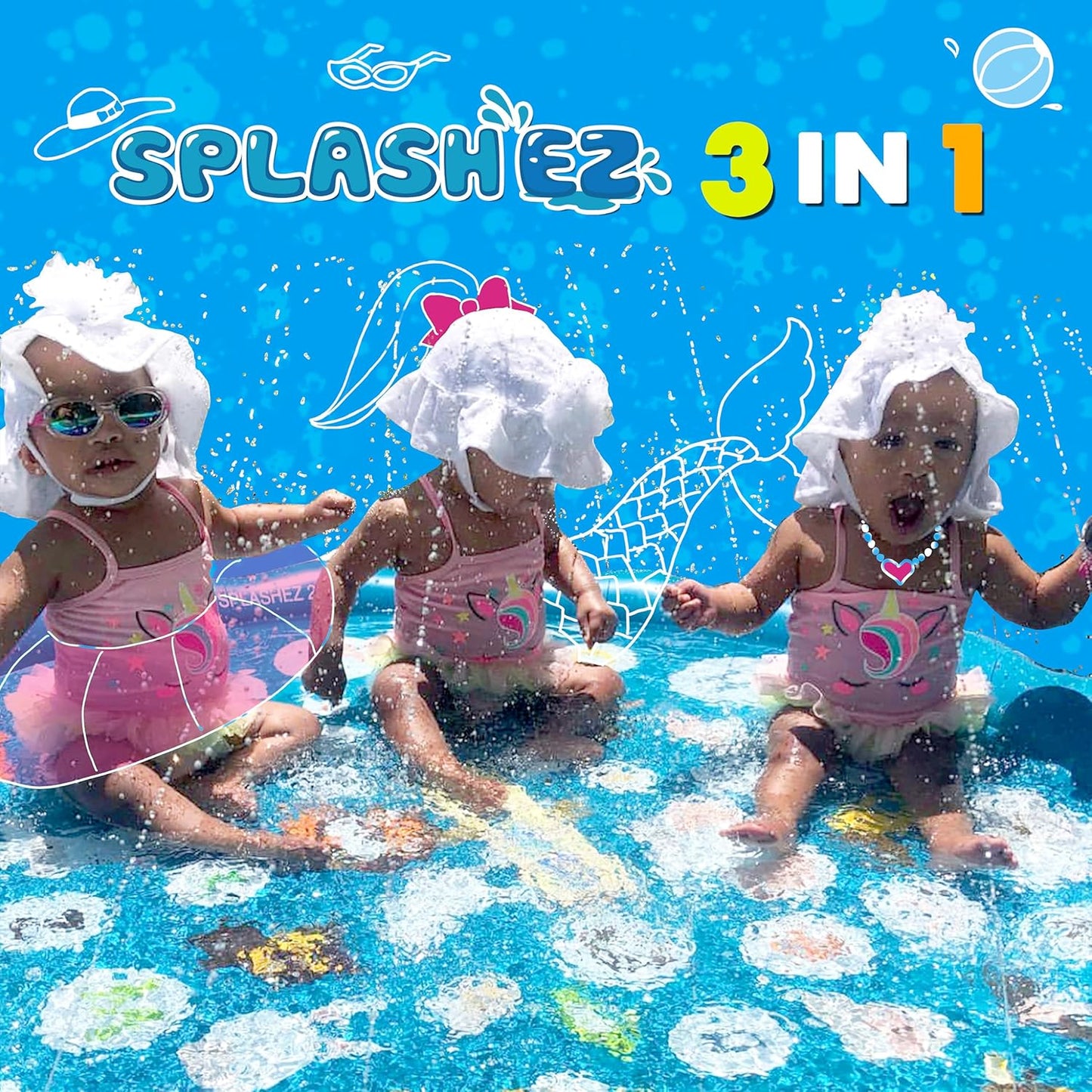 SplashEZ Fun Splash Pad