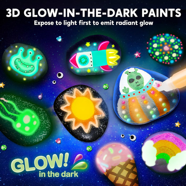 Glow-in-the-Dark Rock Art Kit