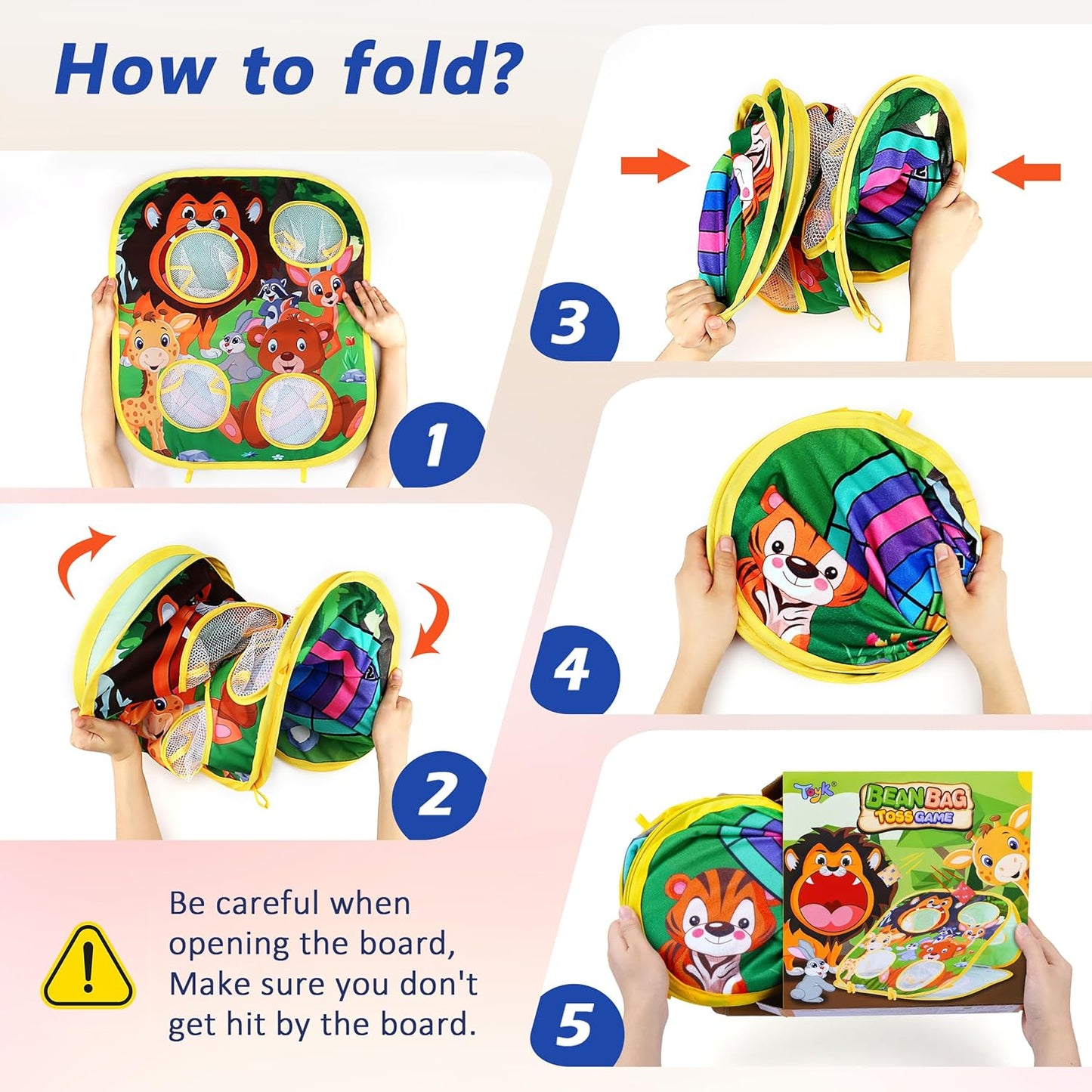 Fun Animal Toss Game Set