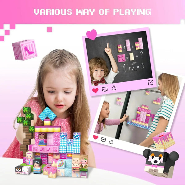 Creative Magnetic Castle Builders