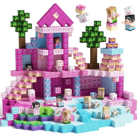 Creative Magnetic Castle Builders