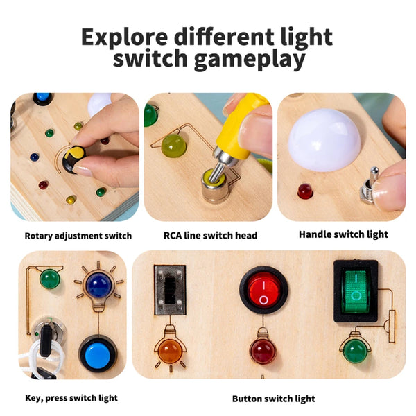 Montessori LED Sensory Board