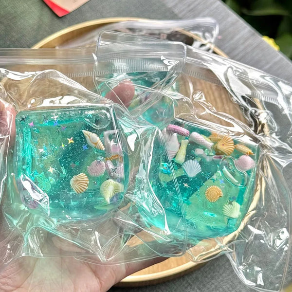 Ocean Fidget Stress Cube