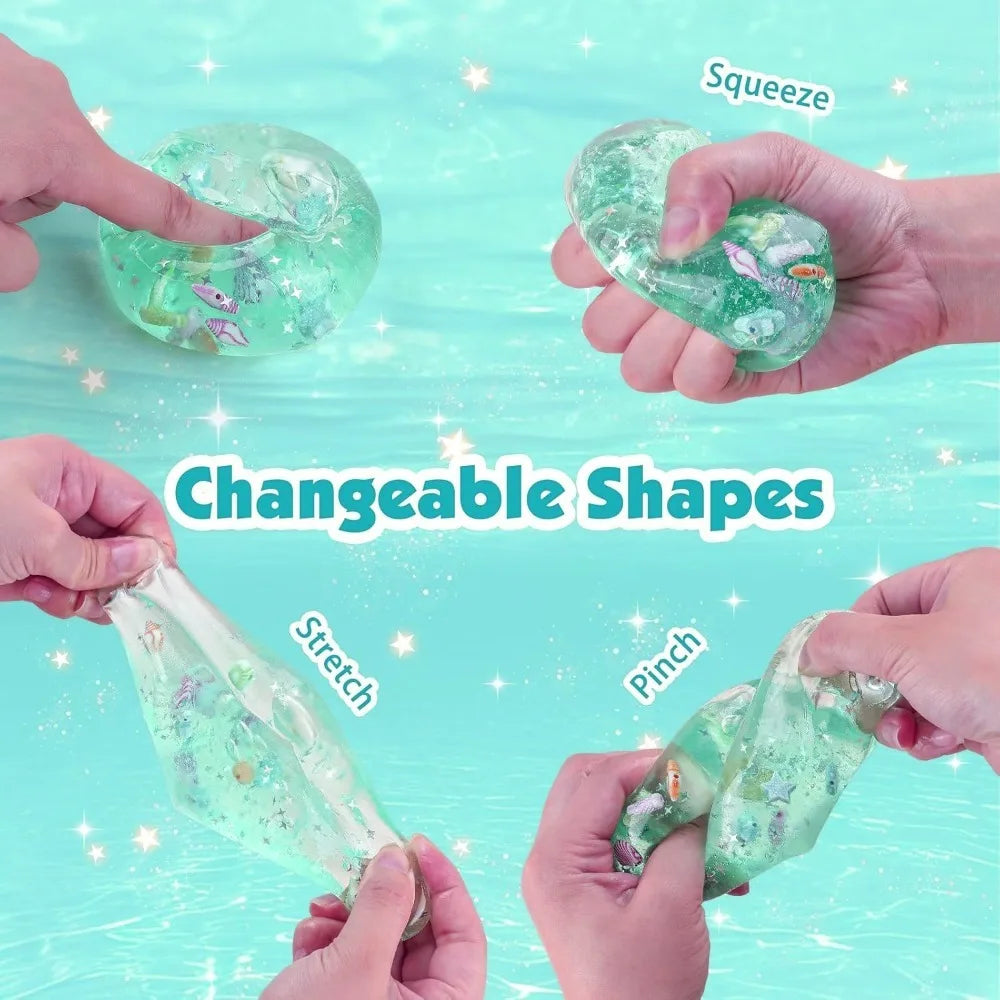 Ocean Fidget Stress Cube