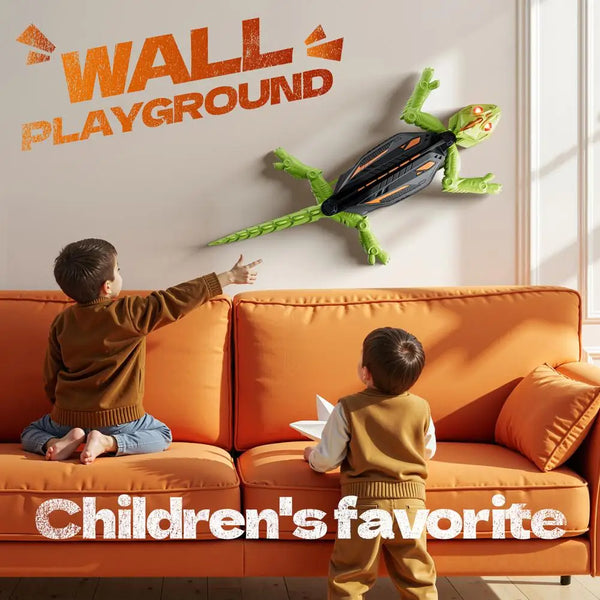 Wall-Climbing RC Gecko